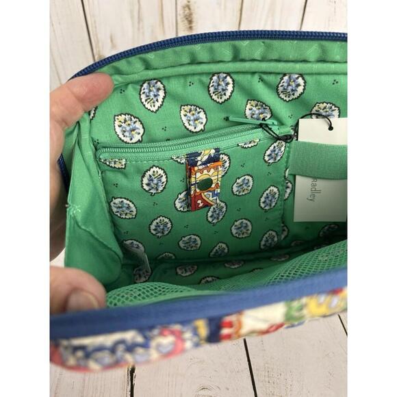 Vera Bradley Cord Organizer Tech Case Harbor Paisley 8x6x1.5 - Picture 6 of 6